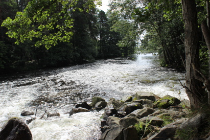 Stromschnellen bei Billingsfors Stromschnellen bei Billingsfors